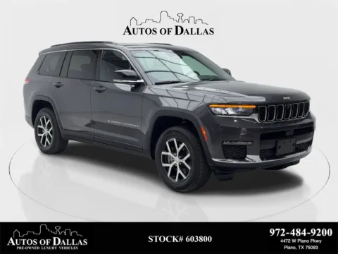 Gray 2024 Jeep Grand Cherokee L Limited for sale in Plano, TX