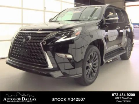 Black 2023 Lexus GX 460 NAV,CAM,SUNROOF,CLMT STS,BLIND SPOT,3RD ROW for sale in Plano, TX