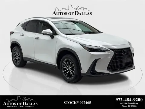 White 2024 Lexus NX 250 Premium NAV,CAM,SUNROOF,CLMT STS,BLIND SPOT for sale in Plano, TX