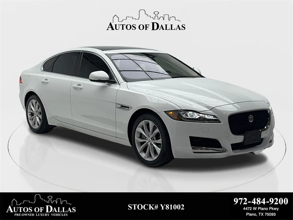 White 2019 Jaguar XF 25t Premium for sale in Plano, TX