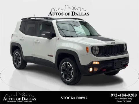 White 2017 Jeep Renegade Trailhawk for sale in Plano, TX
