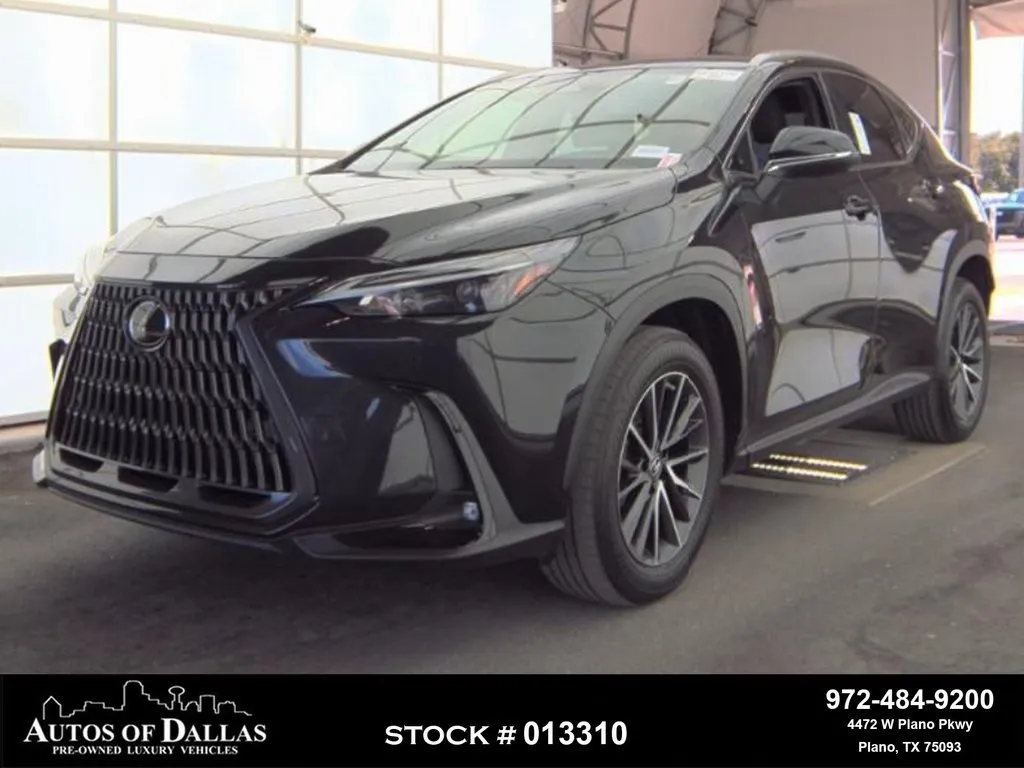 Black 2022 Lexus NX 350 Premium NAV,CAM,SUNROOF,CLMT STS,BLIND SPOT for sale in Plano, TX