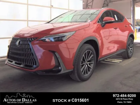 Red 2024 Lexus NX 250 Premium NAV,CAM,SUNROOF,CLMT STS,BLIND SPOT for sale in Plano, TX