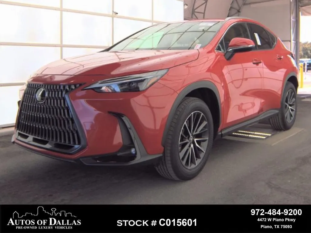 Red 2024 Lexus NX 250 Premium NAV,CAM,SUNROOF,CLMT STS,BLIND SPOT for sale in Plano, TX