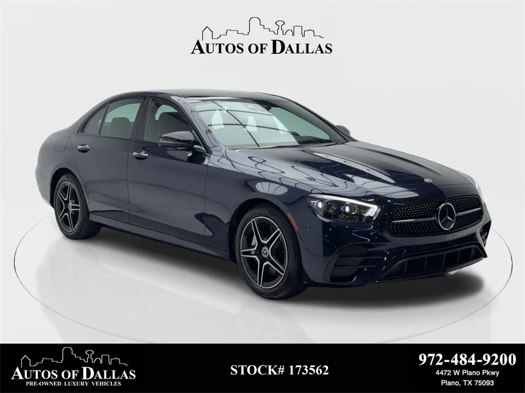 2023 Mercedes-Benz E-Class E 350 AMG NIGHT PKG,NAV,CAM,PANO,BLIND SPOT
