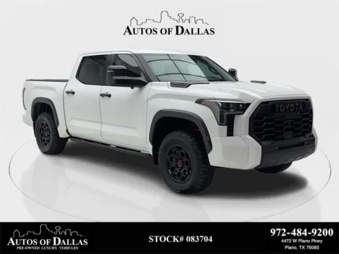 White 2024 Toyota Tundra Hybrid TRD Pro NAV,CAM,PANO,CLMT STS,BLIND SPOT for sale in Plano, TX