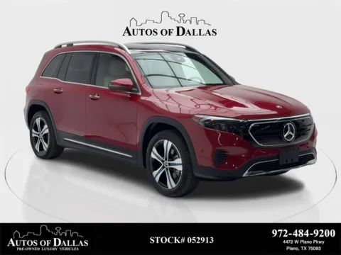 Red 2023 Mercedes-Benz EQB 350 NAV,CAM,PANO,HTD STS,BLIND SPOT,19" WLS for sale in Plano, TX
