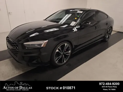 Black 2024 Audi S5 Sportback Prestige NAV,CAM,PANO,HTD STS,BLIND SPOT,20" WLS for sale in Plano, TX