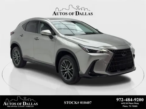 Silver 2024 Lexus NX 350 NAV,CAM,SUNROOF,CLMT STS,BLIND SPOT for sale in Plano, TX