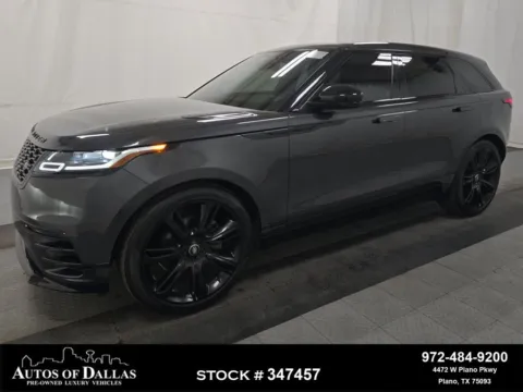 Gray 2022 Land Rover Range Rover Velar P250 R-Dynamic S NAV,CAM,PANO,BLIND SPOT,22" WLS for sale in Plano, TX
