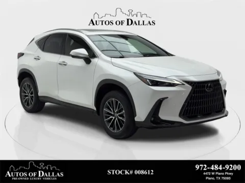 White 2024 Lexus NX 250 NAV,CAM,SUNROOF,HTD STS,BLIND SPOT for sale in Plano, TX