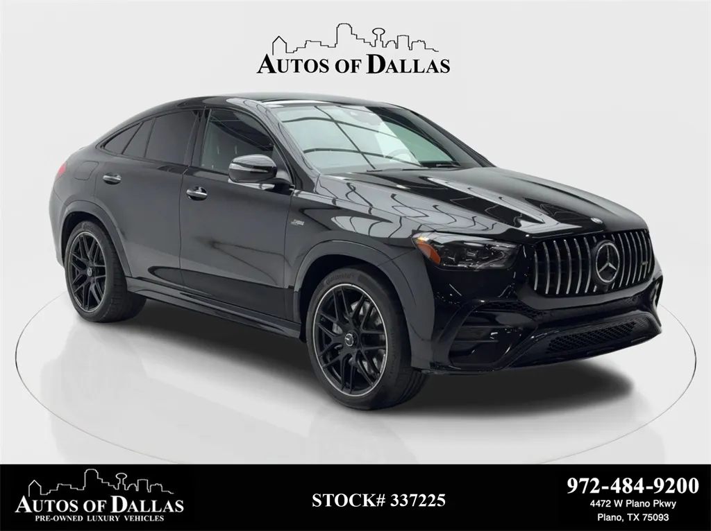 2025 Mercedes-Benz GLE 53 AMG Coupe NIGHT PKG,NAV,CAM,PANO,CLMT STS,2 for sale in Plano, TX
