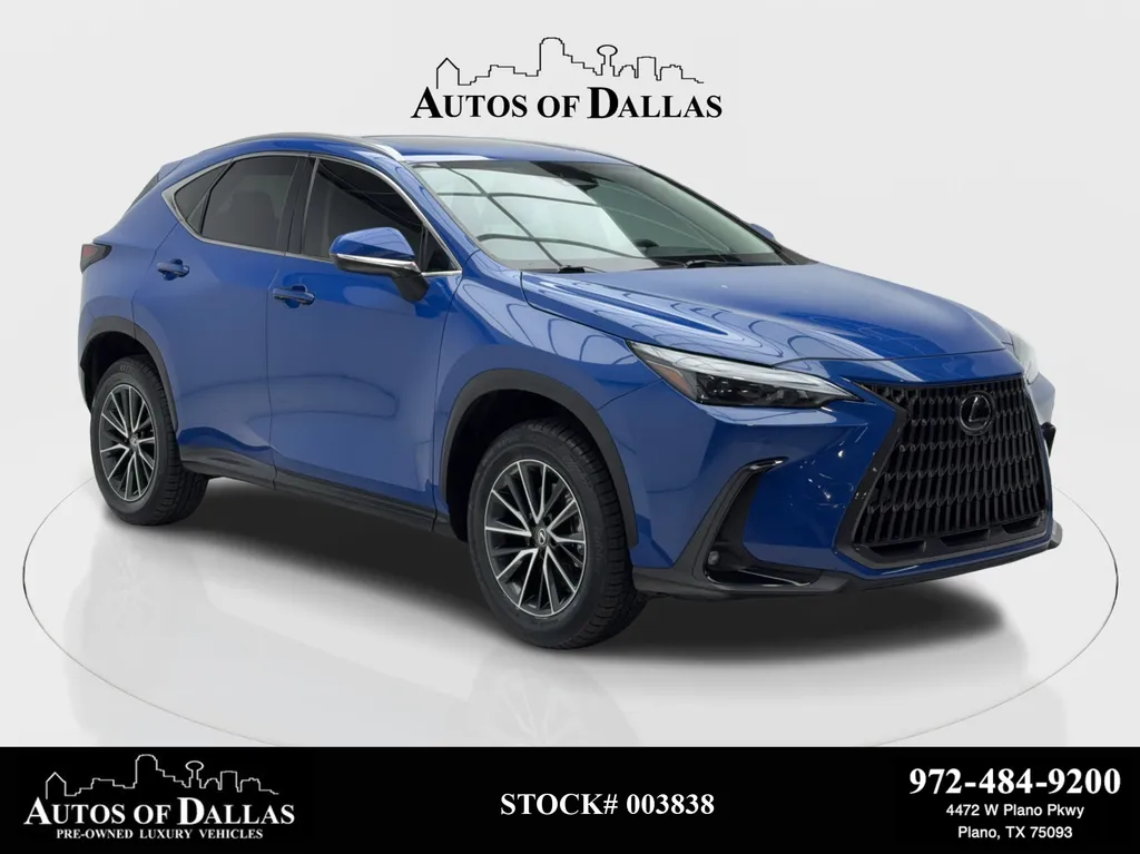 Blue 2023 Lexus NX 250 Premium NAV,CAM,SUNROOF,CLMT STS,BLIND SPOT for sale in Plano, TX