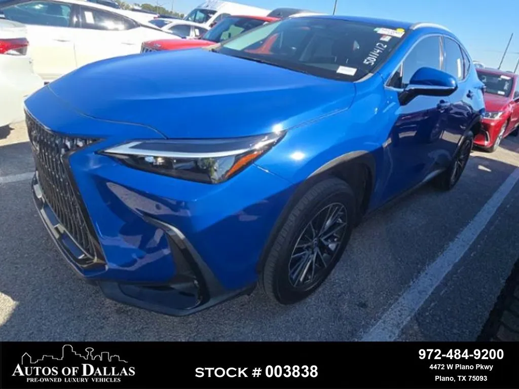 Blue 2023 Lexus NX 250 Premium NAV,CAM,SUNROOF,CLMT STS,BLIND SPOT for sale in Plano, TX
