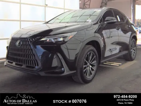 Black 2024 Lexus NX 250 Premium NAV,CAM,SUNROOF,CLMT STS,BLIND SPOT for sale in Plano, TX
