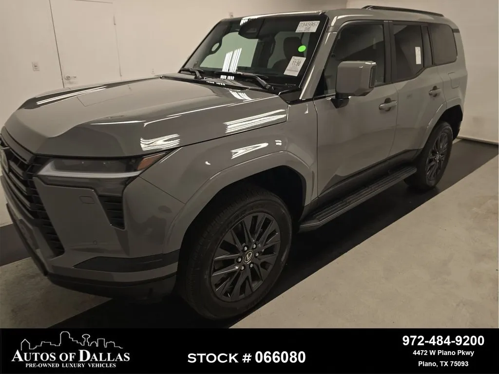 White 2025 Lexus GX 550 Premium NAV,CAM,SUNROOF,CLMT STS,HEADS UP,3RD for sale in Plano, TX
