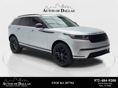 Silver 2024 Land Rover Range Rover Velar S NAV,CAM,PANO,HTD STS,BLIND SPOT,20" WLS for sale in Plano, TX