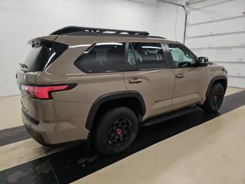 Photos of 2025 Toyota Sequoia TRD Pro NAV,CAM,PANO,CLMT STS,BLIND SPOT,3RD ROW for sale in Plano, TX at Autos of Dallas - Plano