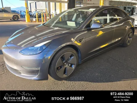 Silver 2023 Tesla Model 3 NAV,CAM,PANO,HTD STS,BLIND SPOT,18" WLS for sale in Plano, TX