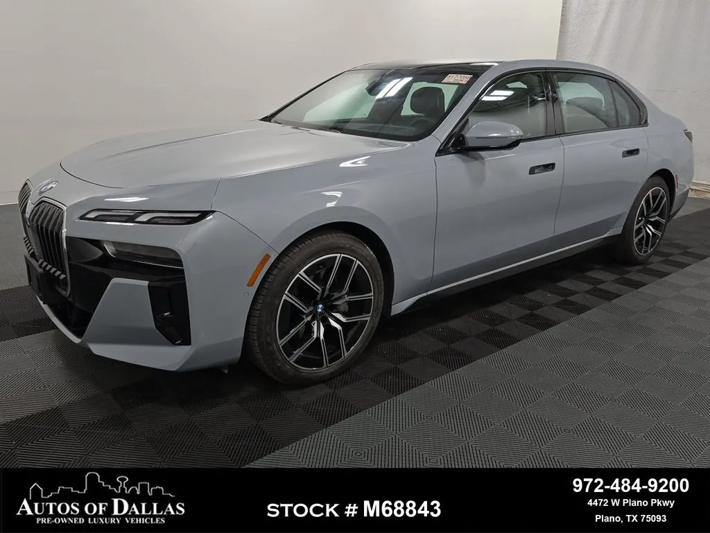 2023 BMW 7 Series 740i M SPORT,NAV,CAM,PANO,HEADS UP,20" M WLS