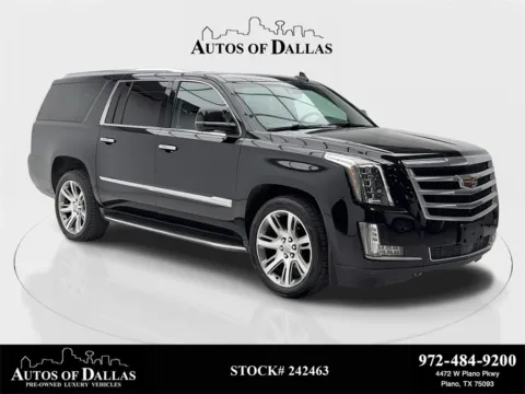 Black 2016 Cadillac Escalade ESV Premium for sale in Plano, TX