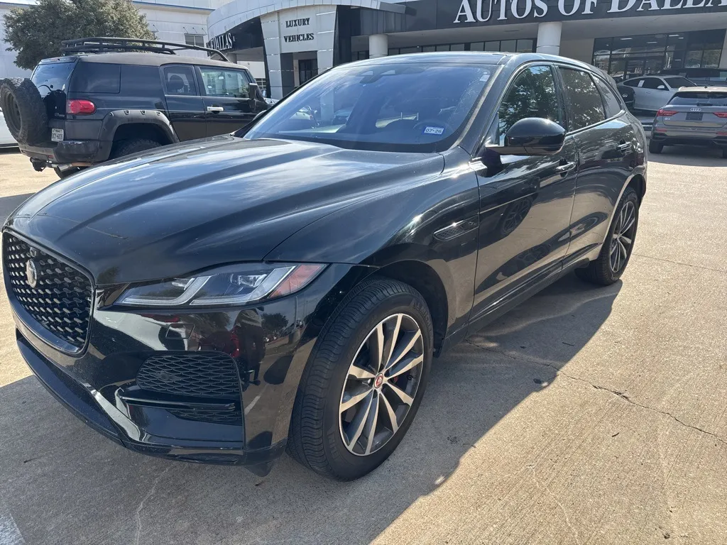 Black 2021 Jaguar F-PACE S for sale in Plano, TX