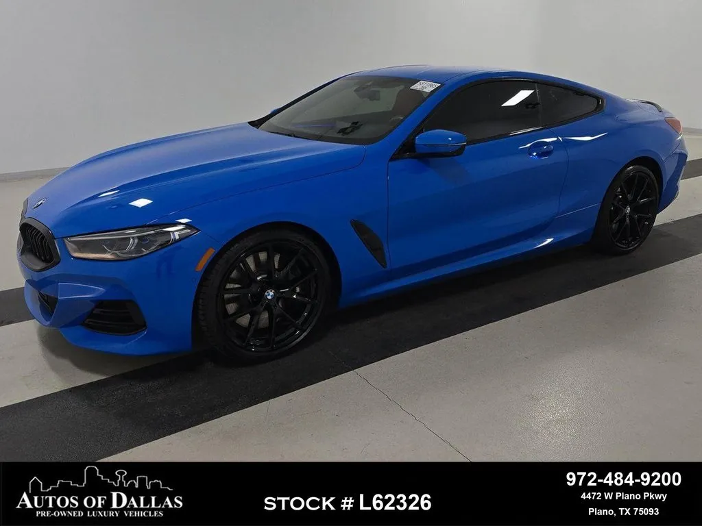 2023 BMW 8 Series 840i SPECIAL COLOR,M SPORT,NAV,CAM,BLIND SPOT,20"