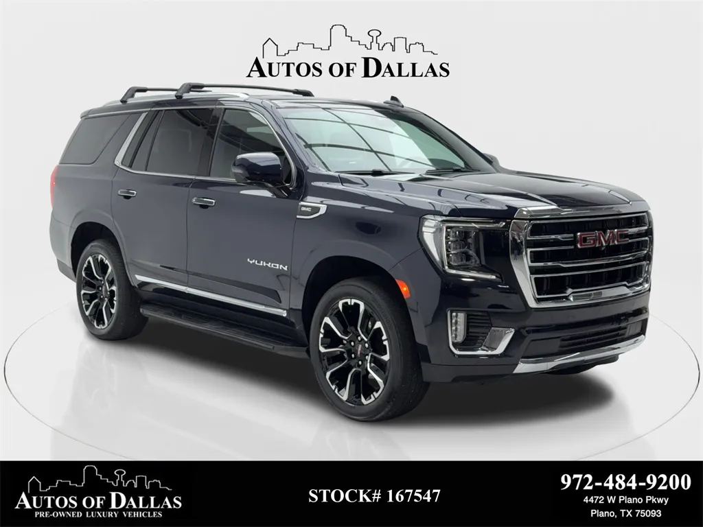 2024 GMC Yukon SLT NAV,CAM,CLMT STS,BLIND SPOT,22" WLS,3RD ROW for sale in Plano, TX