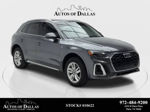 Black 2024 Audi Q5 45 S line Premium CAM,PANO,HTD STS,BLIND SPOT,18" for sale in Plano, TX