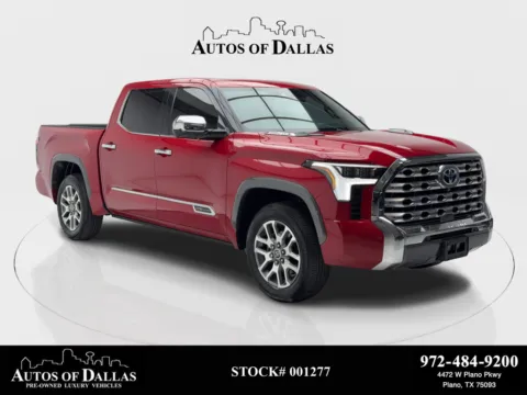 Red 2022 Toyota Tundra Hybrid 1794 Edition for sale in Plano, TX