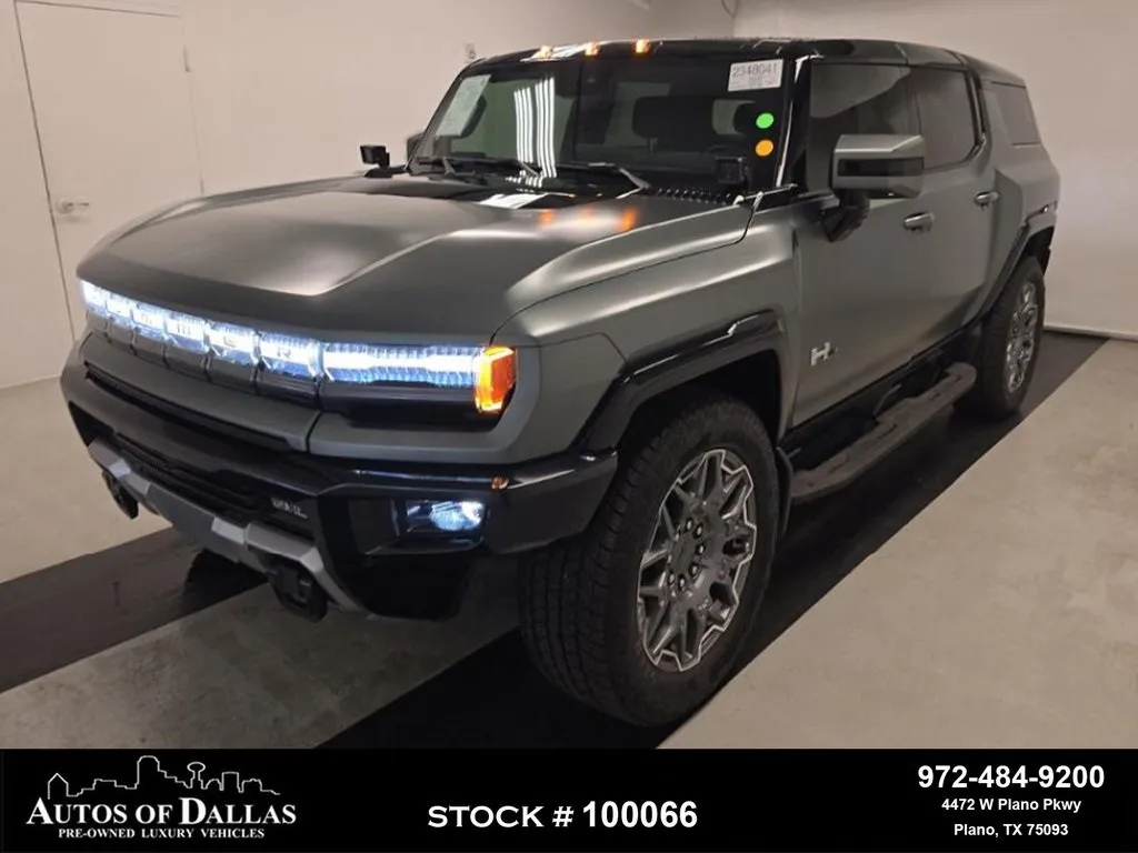 Green 2024 GMC Hummer EV SUV 3X EV EDITION 1 PKG,NAV,CAM,CLMT STS,22" WLS for sale in Plano, TX