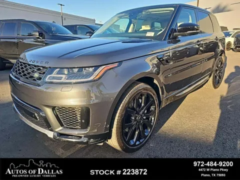 Gray 2022 Land Rover Range Rover Sport HSE Silver Edition NAV,CAM,PANO,CLMT STS,22" WLS for sale in Plano, TX