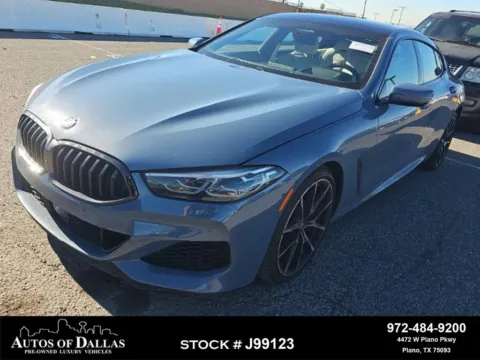 Blue 2022 BMW 8 Series M850i xDrive Gran Coupe M SPORT,NAV,CAM,PANO,HEADS for sale in Plano, TX