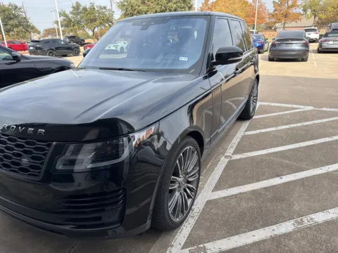 Black 2019 Land Rover Range Rover 3.0L V6 Supercharged for sale in Plano, TX