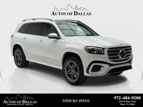 White 2025 Mercedes-Benz GLS 450 for sale in Plano, TX