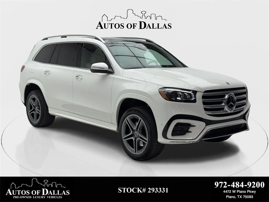 White 2025 Mercedes-Benz GLS 450 for sale in Plano, TX