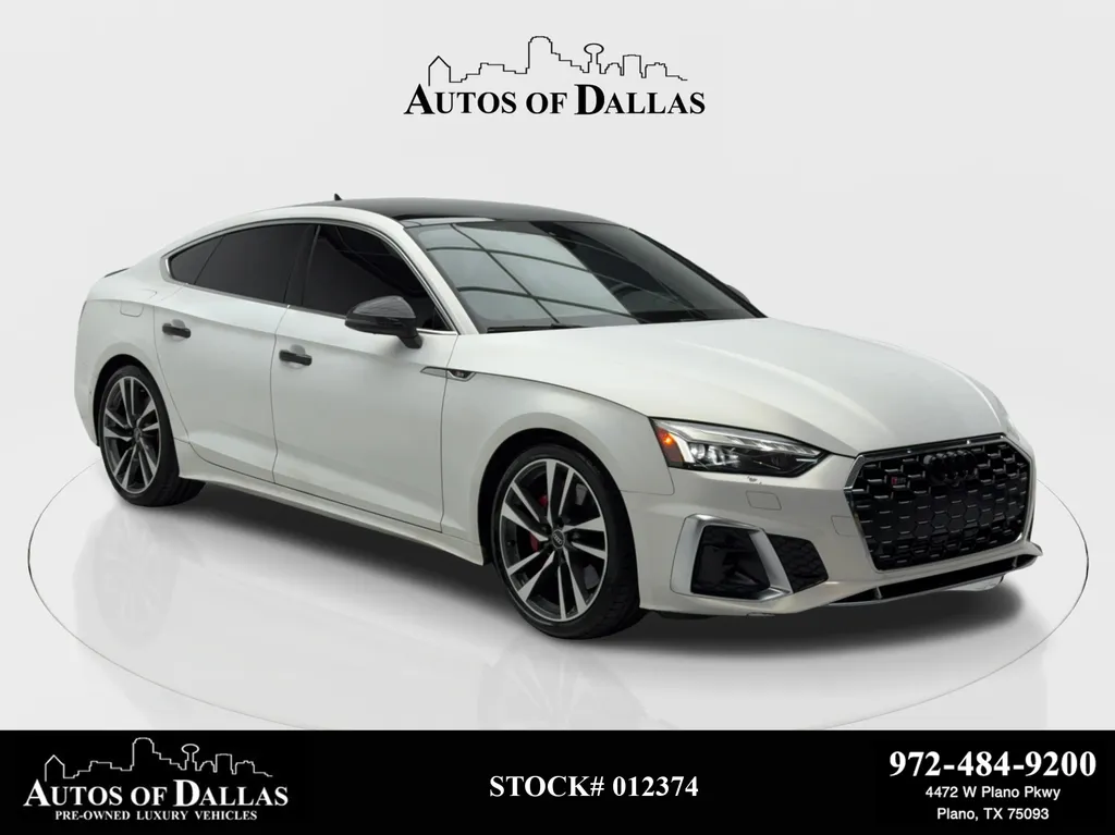 Gray 2023 Audi S5 Sportback Prestige NAV,CAM,PANO,HTD STS,BLIND SPOT,HEADS UP for sale in Plano, TX