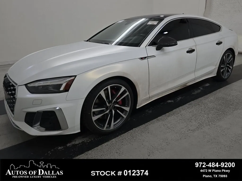 Gray 2023 Audi S5 Sportback Prestige NAV,CAM,PANO,HTD STS,BLIND SPOT,HEADS UP for sale in Plano, TX