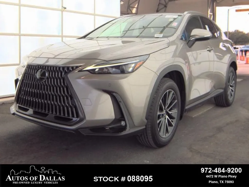 Silver 2025 Lexus NX 350 Premium NAV,CAM,SUNROOF,CLMT STS,BLIND SPOT,18 for sale in Plano, TX