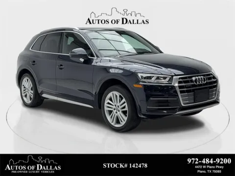 Blue 2019 Audi Q5 2.0T Premium Plus for sale in Plano, TX