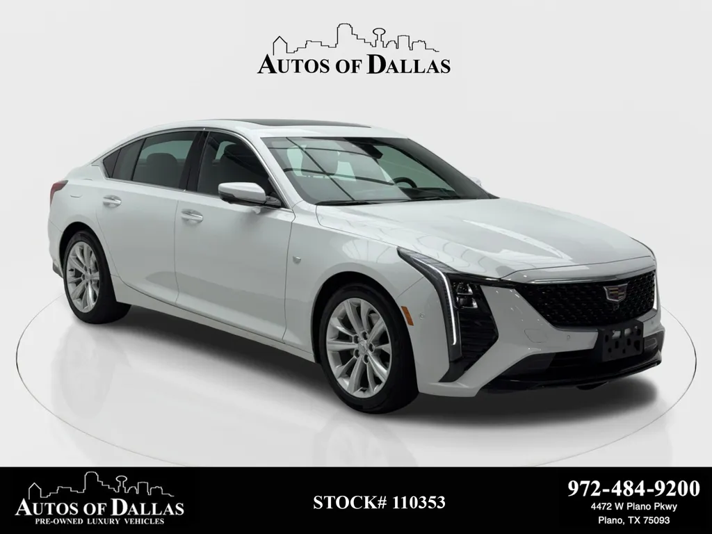 White 2025 Cadillac CT5 Premium Luxury for sale in Plano, TX