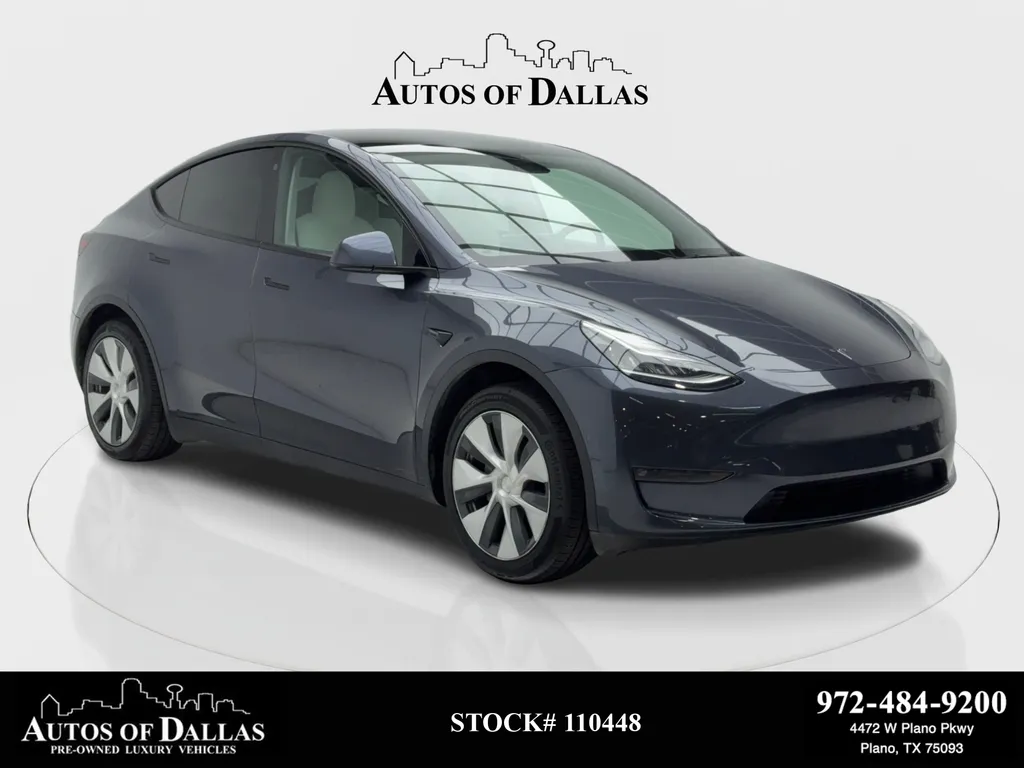 Blue 2021 Tesla Model Y Standard Range NAV,CAM,PANO,HTD STS,BLIND SPOT for sale in Plano, TX