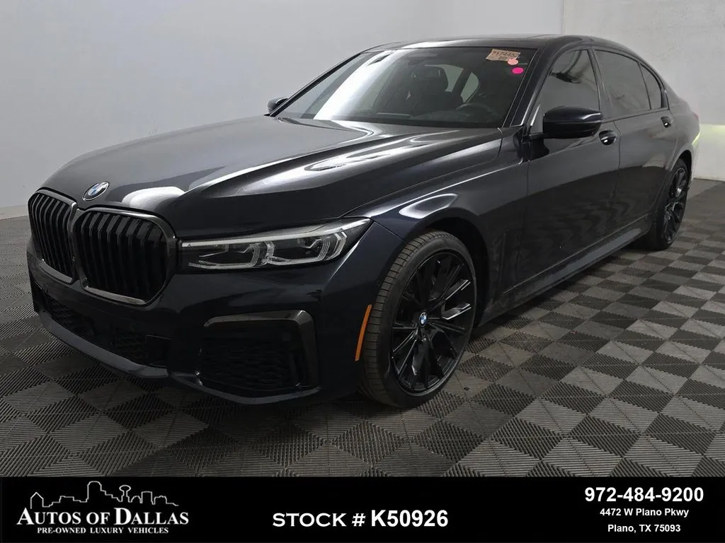 2022 BMW 7 Series 740i M SPORT,LUX STS,NAV,CAM,PANO,HEADS UP