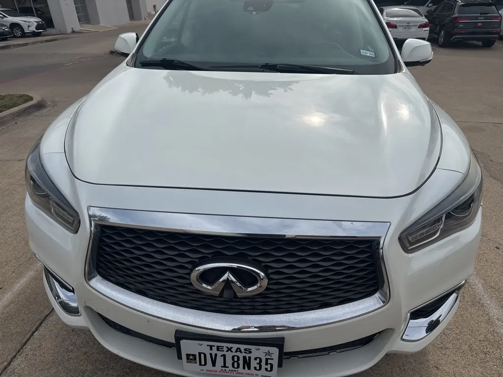 White 2019 INFINITI QX60 LUXE for sale in Plano, TX