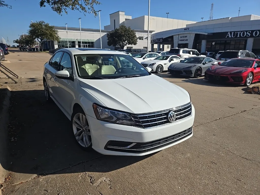 White 2019 Volkswagen Passat 2.0T Wolfsburg for sale in Plano, TX