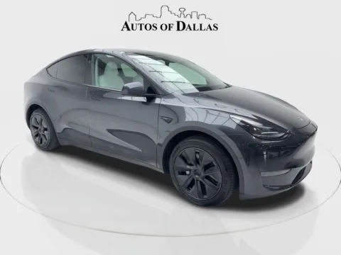 Photos of 2025 Tesla Model Y Long Range NAV,CAM,PANO,HTD STS,BLIND SPOT for sale in Plano, TX at Autos of Dallas - Plano