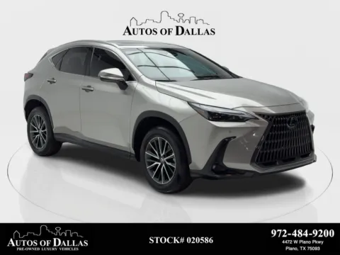 Silver 2025 Lexus NX 250 Premium NAV,CAM,SUNROOF,CLMT STS,BLIND SPOT for sale in Plano, TX
