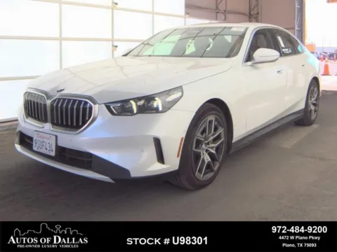 Photos of 2026 BMW 5 Series 530i xDrive SPORT LINE,NAV,CAM,SUNROOF,BLIND SPOT for sale in Plano, TX at Autos of Dallas - Plano