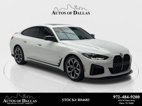 White 2024 BMW 4 Series M440i NAV,CAM,SUNROOF,HTD STS,BLIND SPOT for sale in Plano, TX