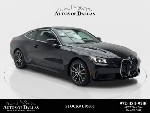 White 2026 BMW 4 Series 430i xDrive SPORT LINE,NAV,CAM,SUNROOF,HTD STS for sale in Plano, TX